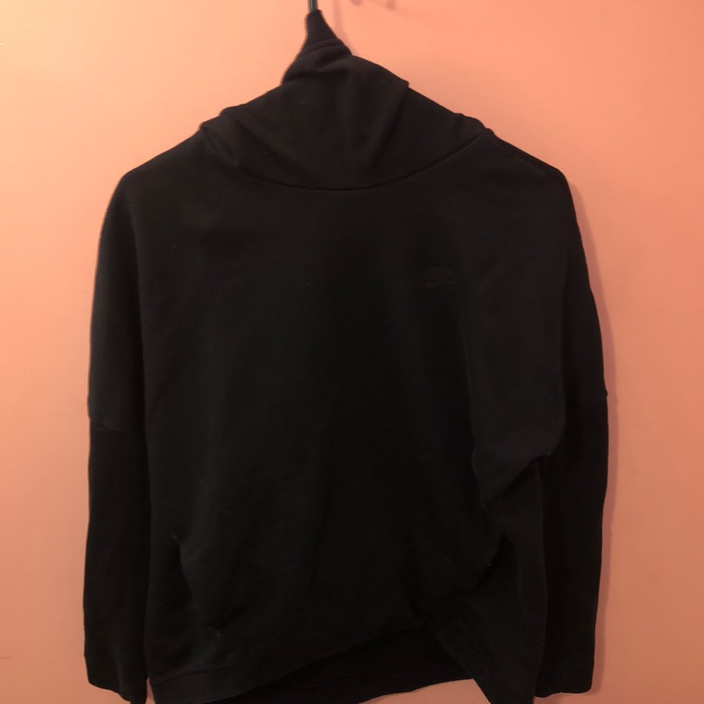 Small black Nike face hoodie